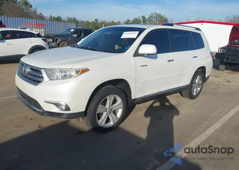 2012 Toyota Highlander Limited V6 from USA, damaged, VIN 5TDDK3EHXCS114424